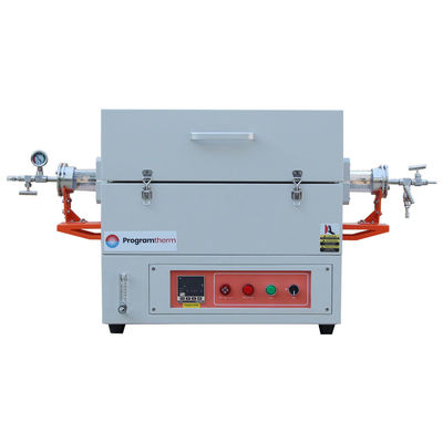 1200C Atmosphäre-gesteuerte Einzelzone-Rohröfen mit Quarzrohr OD80mm