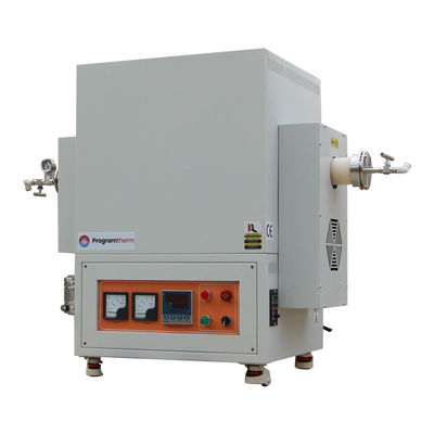 1700C Einzonen-Rotationsrohröfen mit Flansche und 80mm-Aluminiumrohr - PTR D80/300/17
