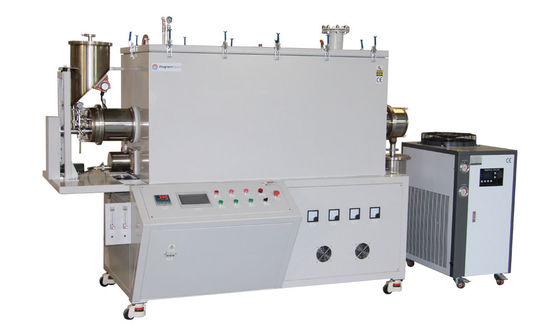 1600°C Chlorgas-Rotationsrohröfen mit OD170mm rekristallisiertem SiC-Rohr